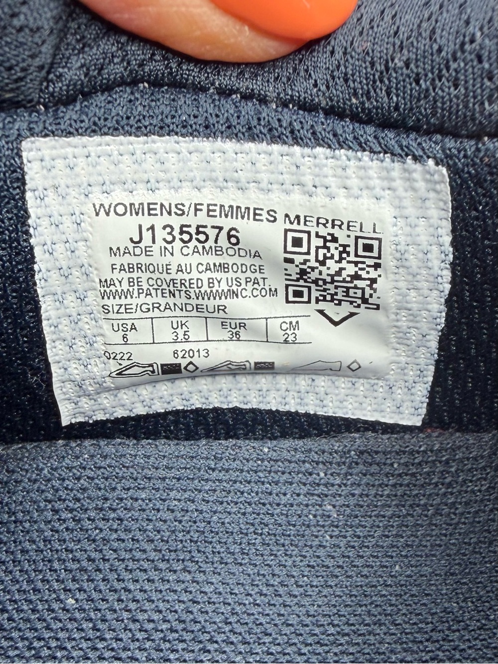 Merrell Bravada 2 Women’s Trail Hiking Sneakers Gray Blue Size 6 J135576 - Picture 13 of 13